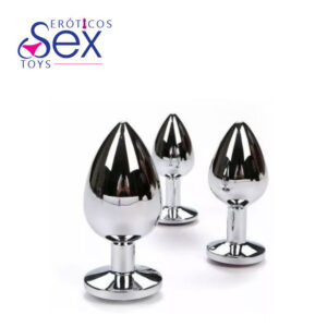 Set 3 Plug Anal Joya De Diamante Tallas: (S, M, L)